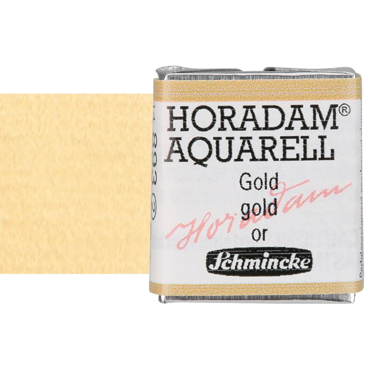 Schmincke Horadam Half-Pan Watercolor Gold 