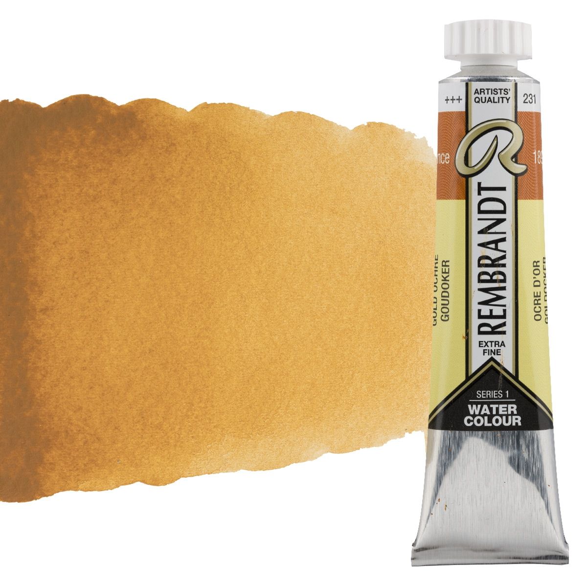 Rembrandt Artists' Watercolor, Gold Ochre 20ml Tube Jerry's Artarama