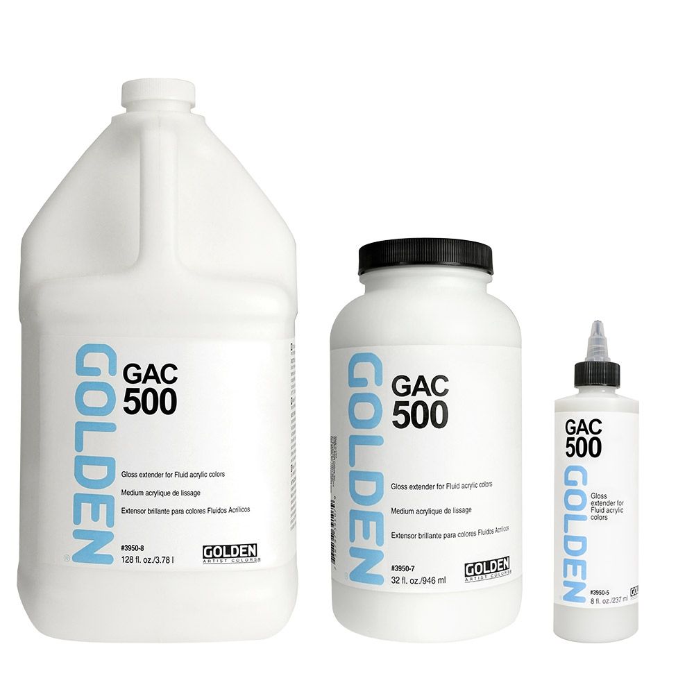 GOLDEN 500 - Extends fluid acrylics.