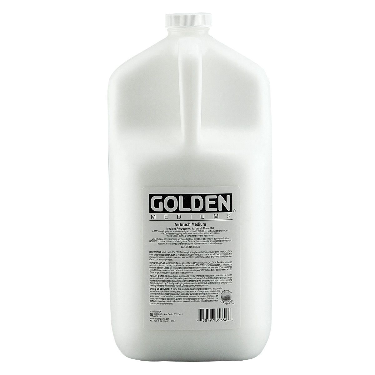 Gallon GOLDEN Airbrush Medium