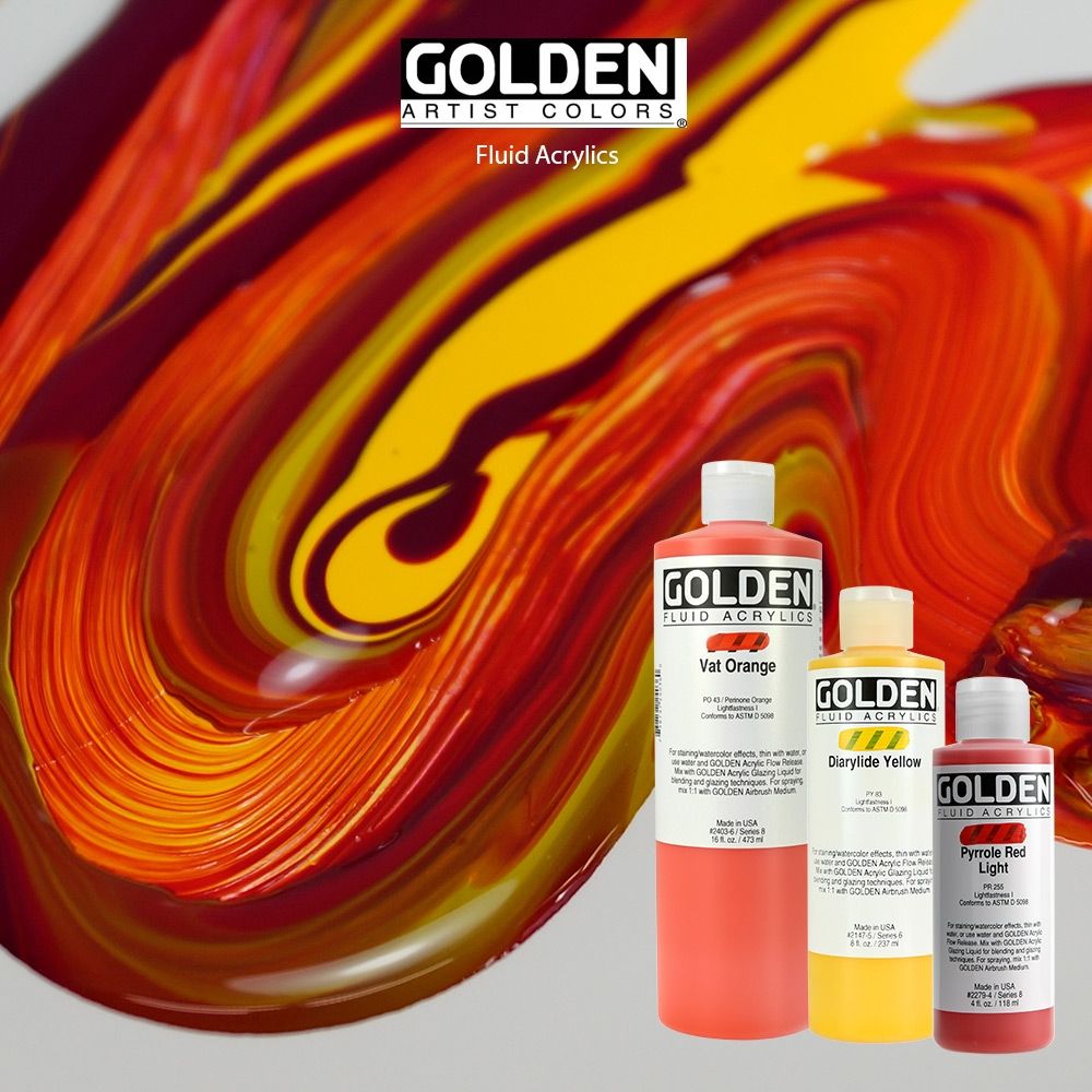 Golden Acrylic for Airbrush - The Oil Paint Store