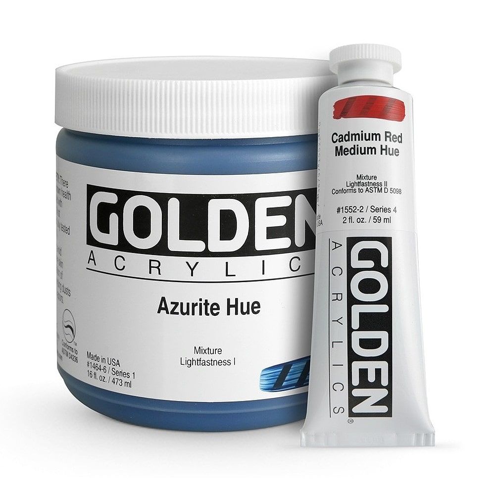 Golden Heavy Body Acrylic 16 oz. Yellow Ochre