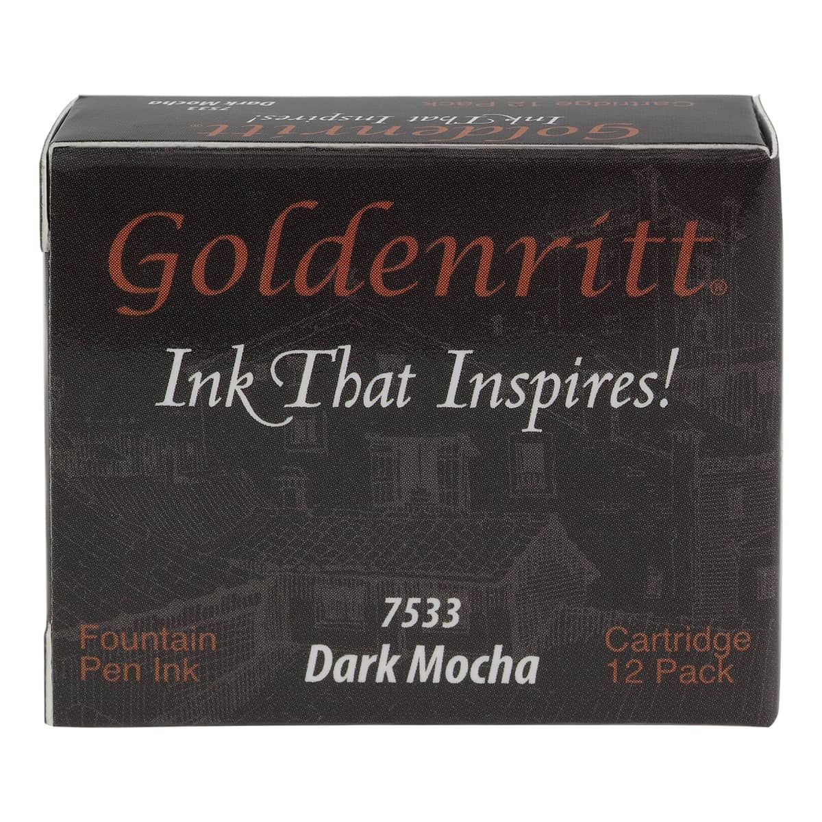 12-Pack Goldenritt Cartridge Dark Mocha Box