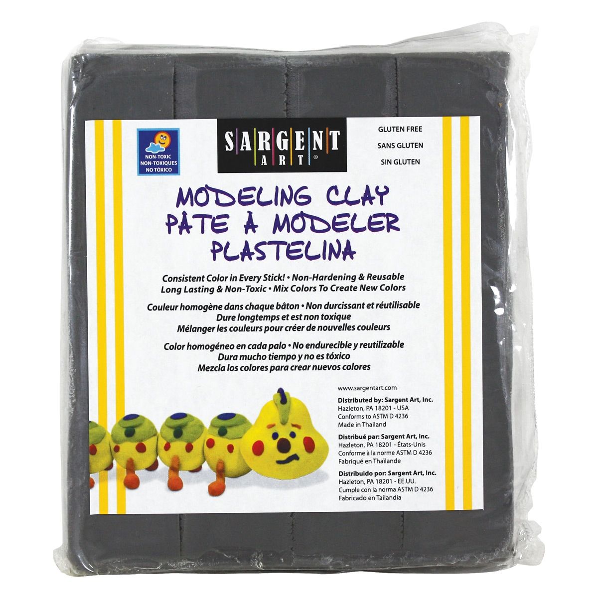 Non-Hardening Modeling Clay - Gray