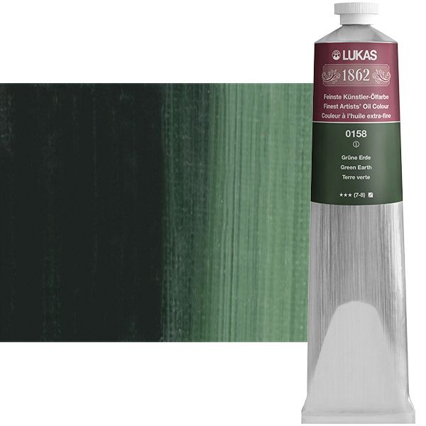 LUKAS 1862 Oil Color - Green Earth, 200ml