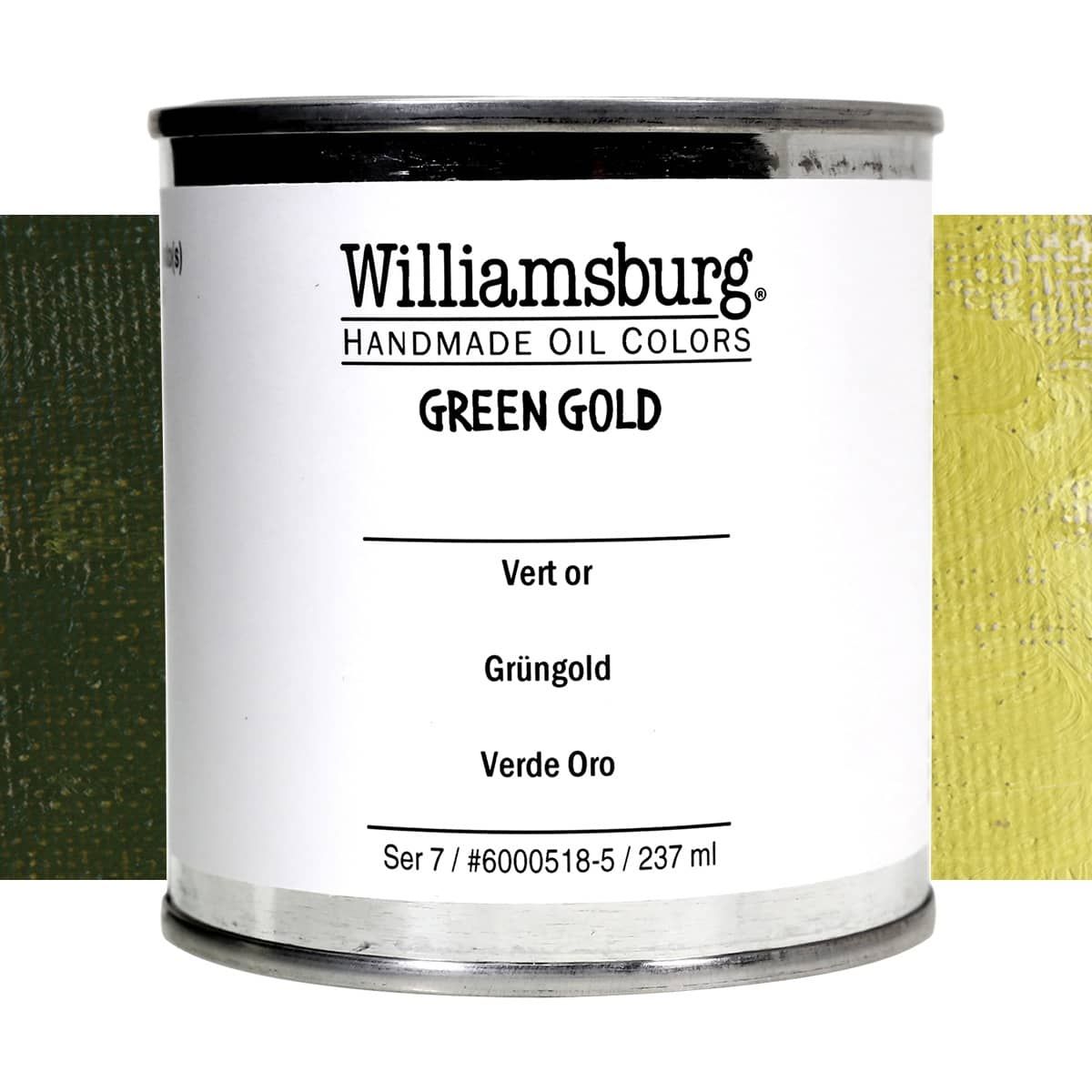 Williamsburg Oil Color 237 ml Can Green Gold