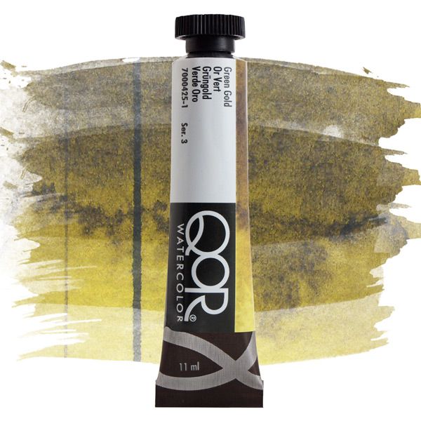Qor Modern Watercolors Acquerello 11ml, Colore Cremisi Permanente (Alizarin), Alta Luminosità, Golden Artist Colors - 3