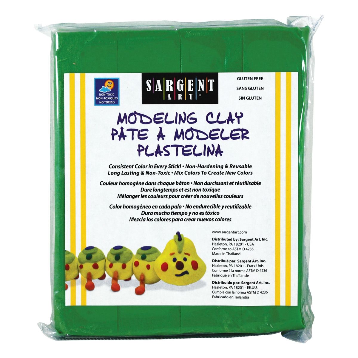 Non-Hardening Modeling Clay - Green