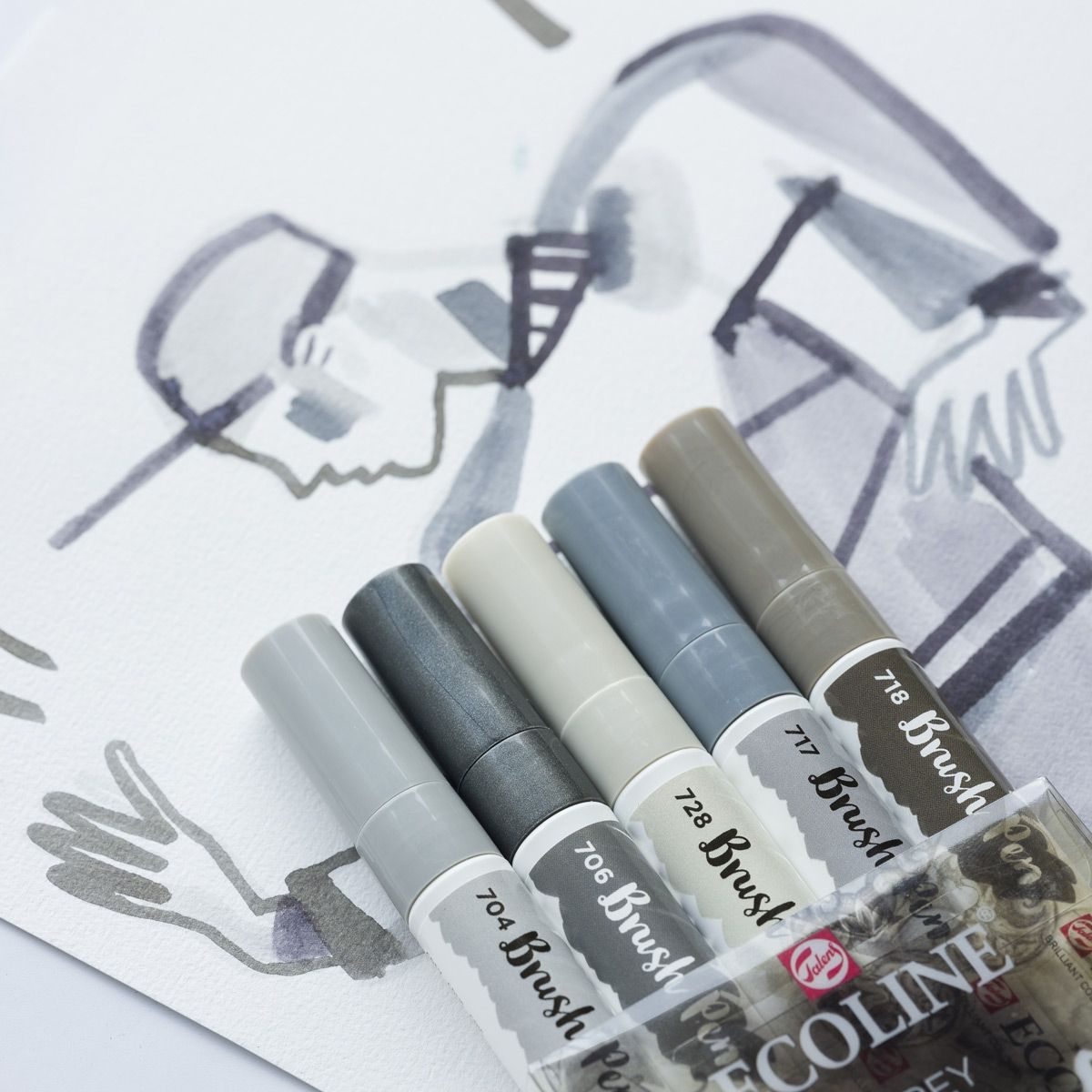 Ecoline Brush Pen set | 15 colours (11509008)