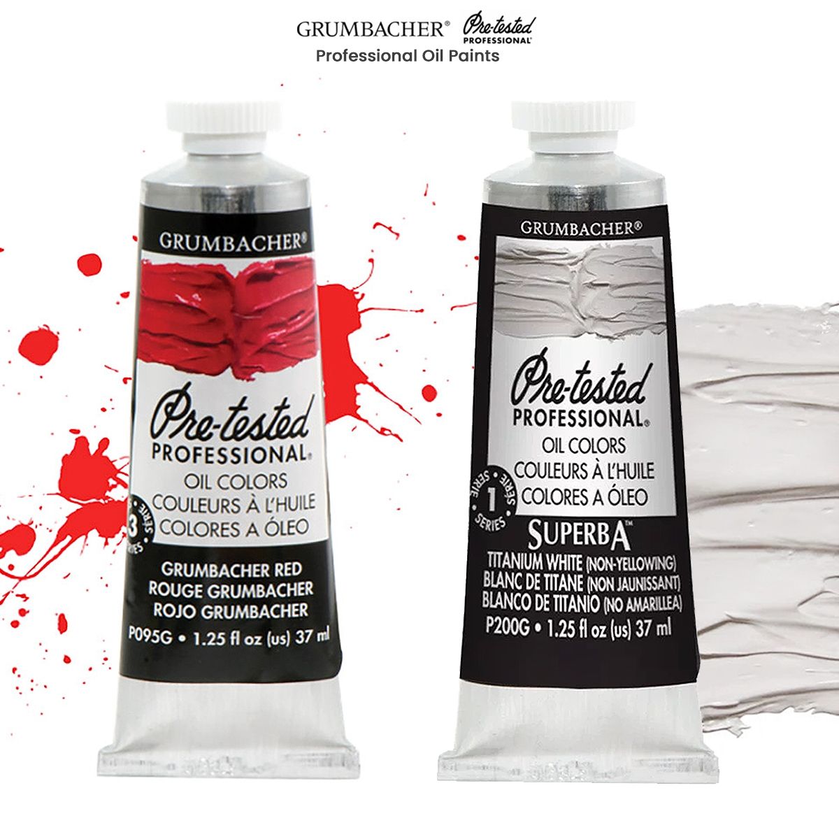 Grumbacher Pre-Tested Professional Oil Paints | Jerry's Artarama