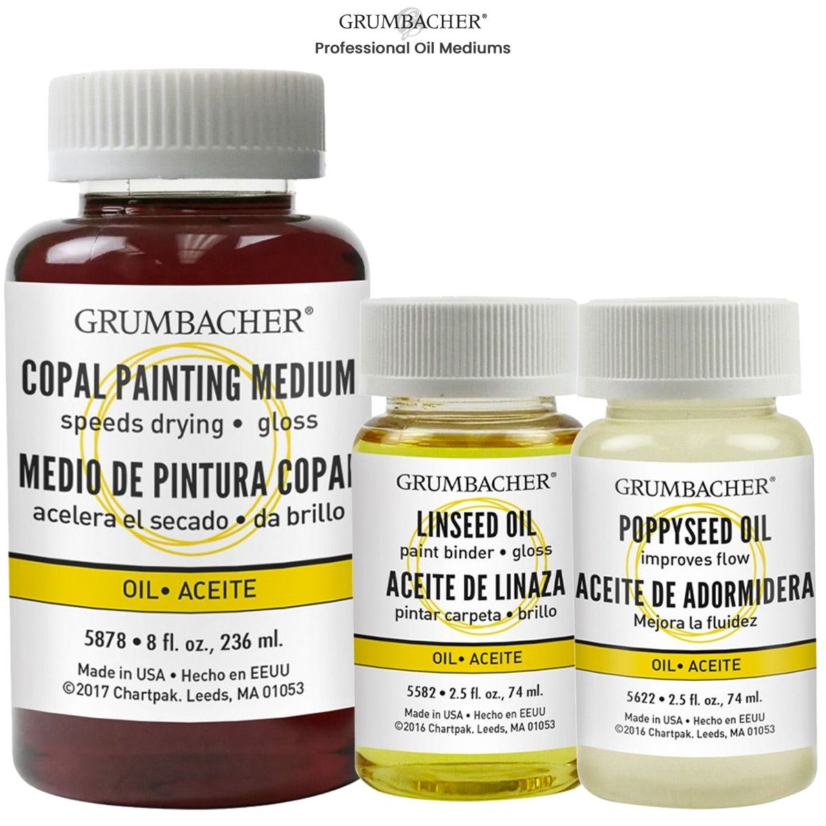 Grumbacher® Pre-Tested® Gel Oil Medium, 150 ml - Grumbacher Art