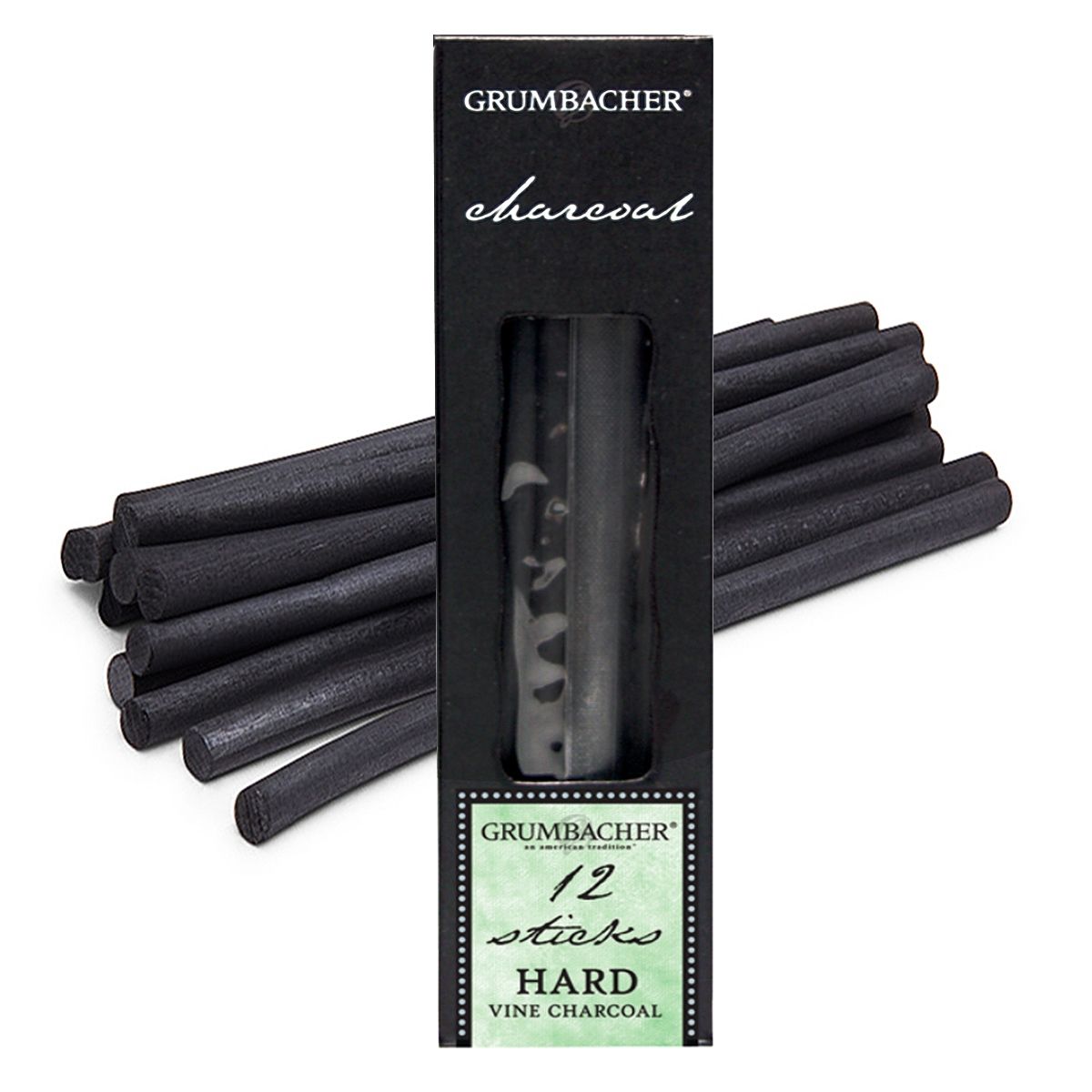 Vine Charcoal Soft Black 25 Charcoal Sticks for Drawing Sketching and Fine  Ar