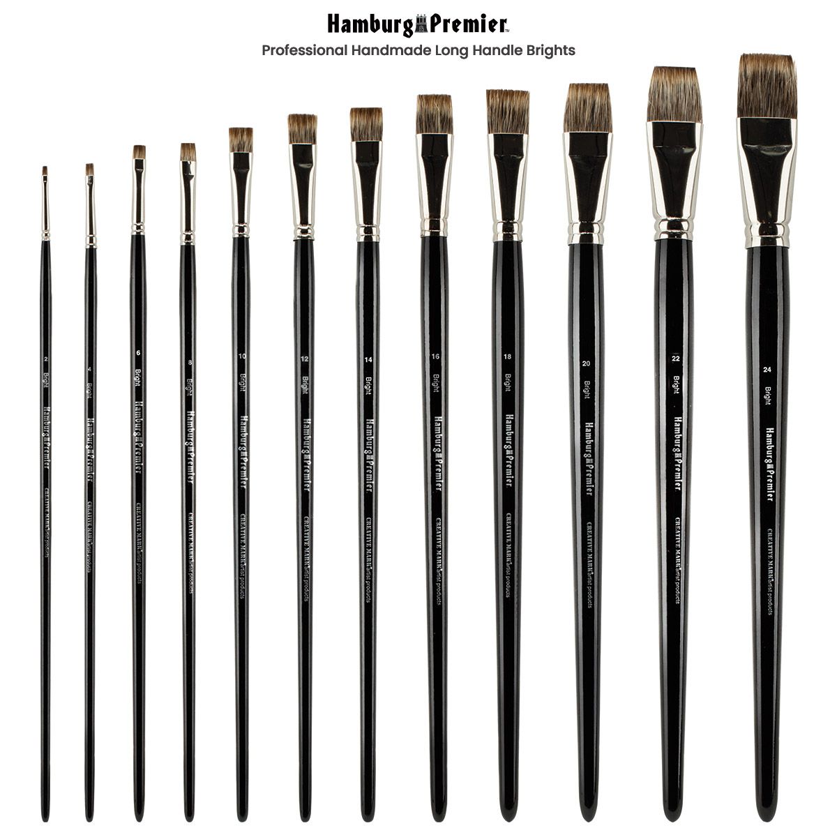 High-quality top of the line brushes