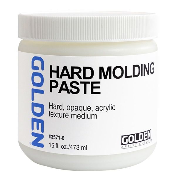 GOLDEN Acrylic Hard Molding Paste 16 oz