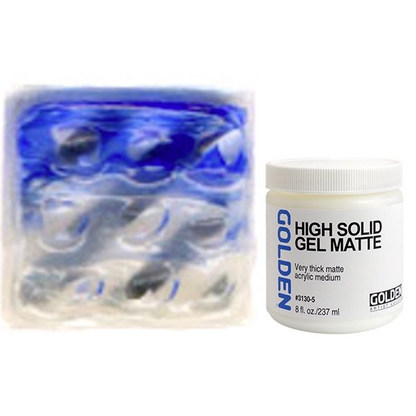 GOLDEN Acrylic Gel Mediums High Solid Gel Matte 8 oz Jerry's Artarama
