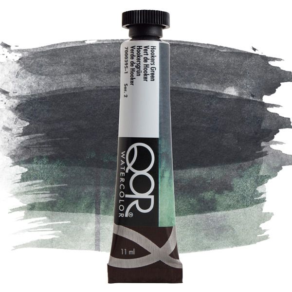 QoR Watercolor – Acquarelli da 11ml – 7000380 Viridian Green s.3