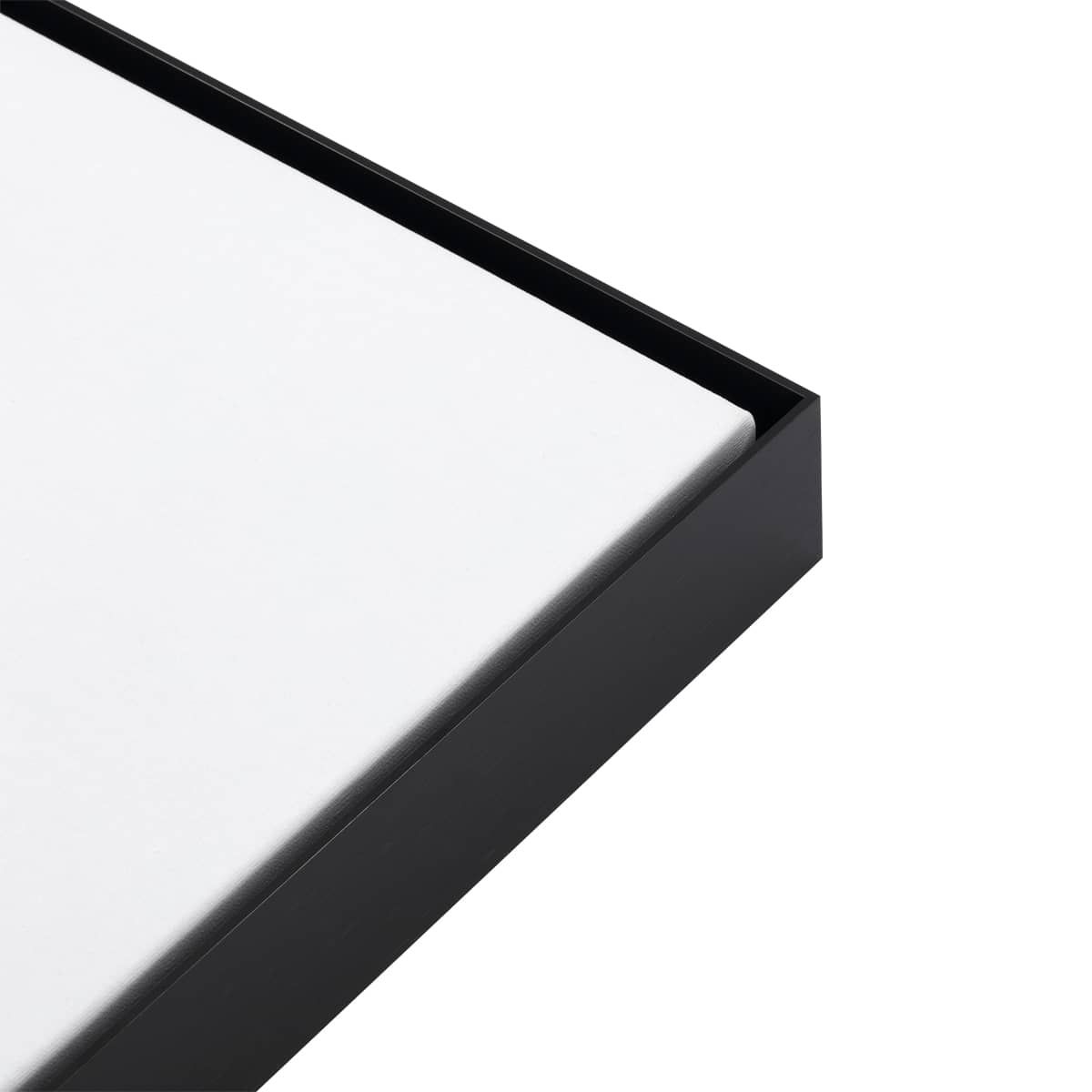 Illusions Aluminum Floater Frame, 16" x 20" Black 15/8" Deep Jerry