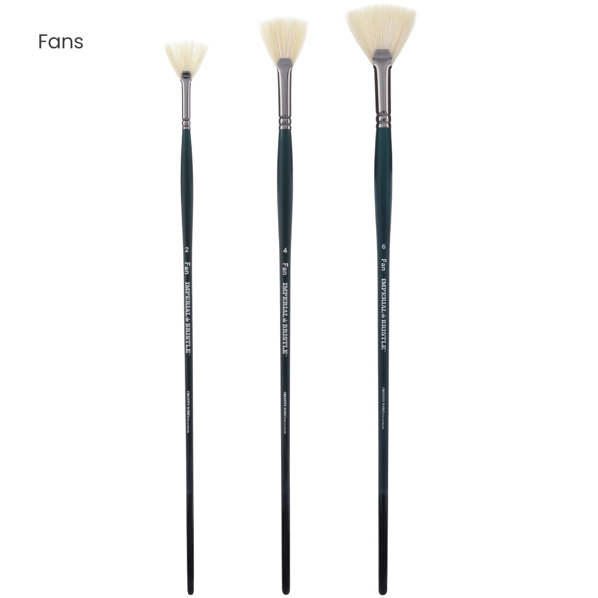 Imperial Professional Chungking Hog Bristle Brush, Fan Sizes