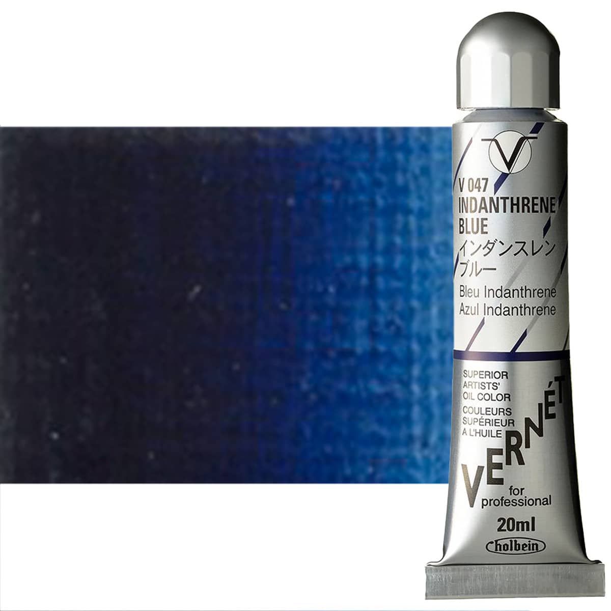 Holbein Vern?t Oil Color 20 ml Tube - Indanthrene Blue