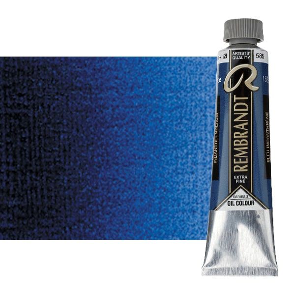 Rembrandt Ultramarine Deep Oil Paint Tube - 150ml, Professional Artist Grade - View #7