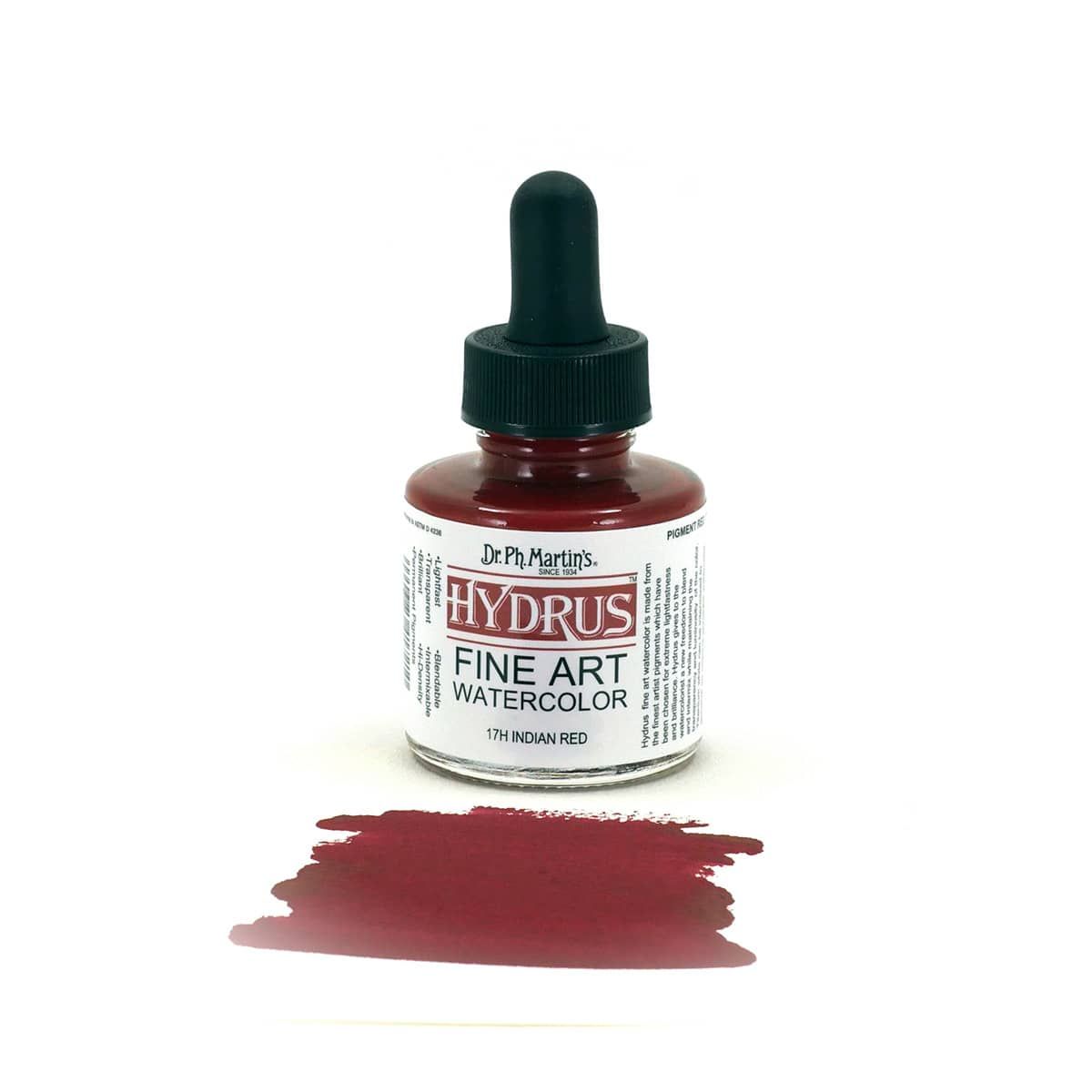 Hydrus Watercolor 1 oz Bottle - Indian Red