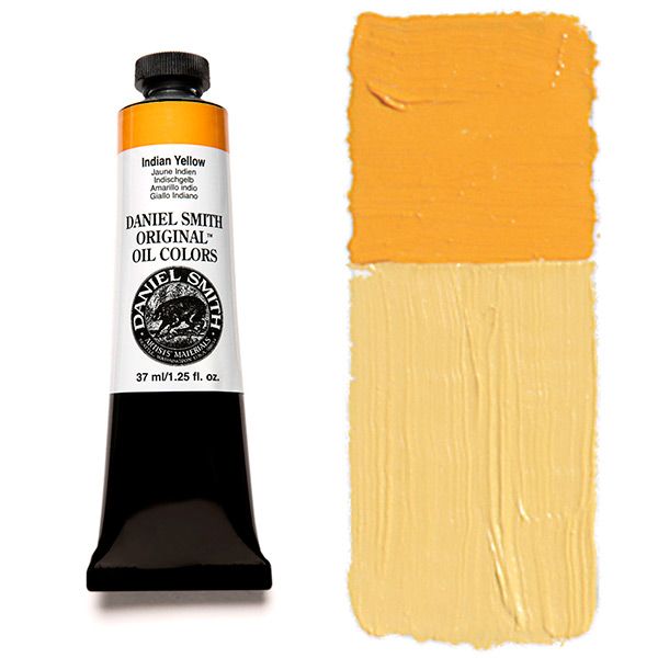 Daniel Smith Oil Colors - Indian Yellow, 37 ml Tube