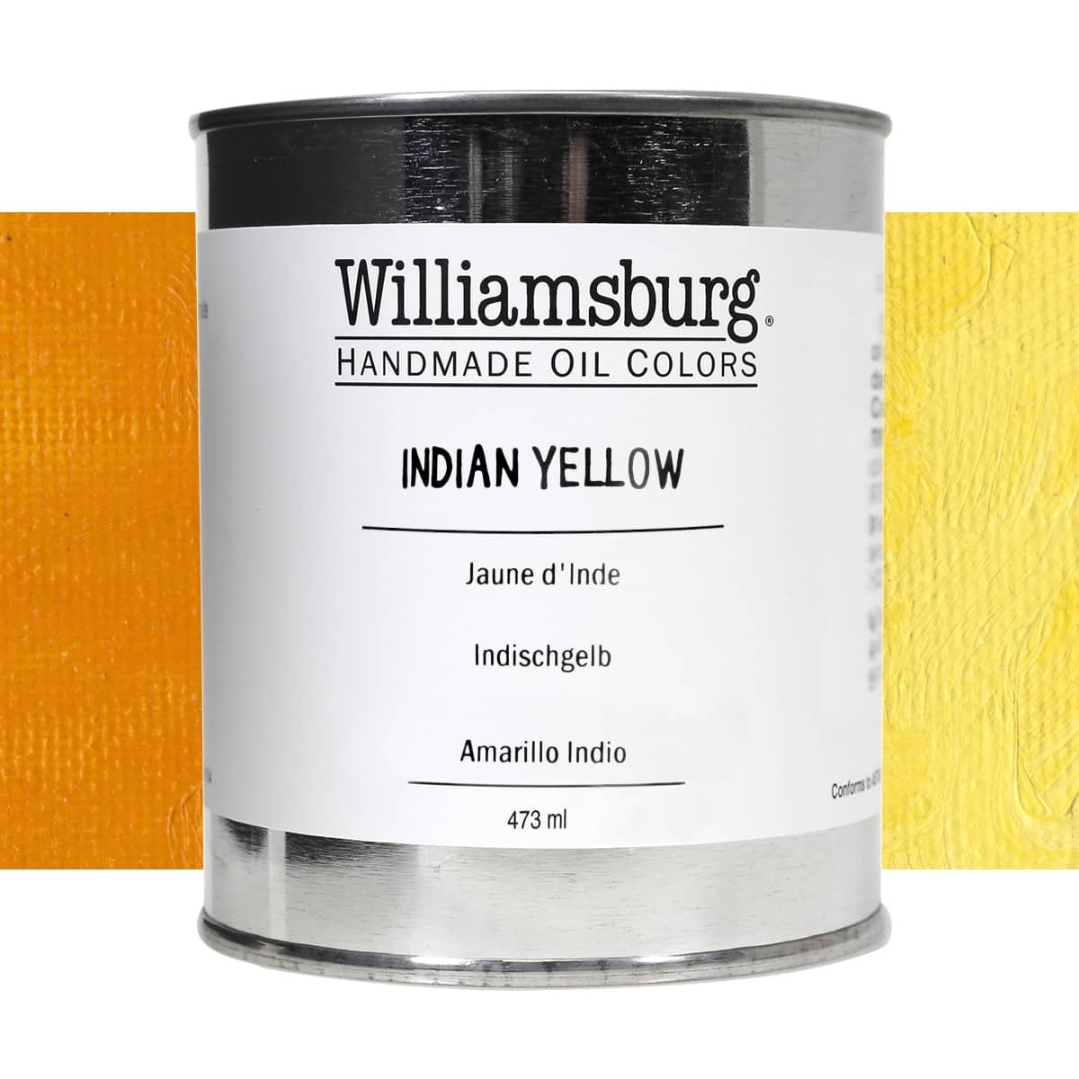 Williamsburg Oil Color 473 ml Can Indian Yellow 