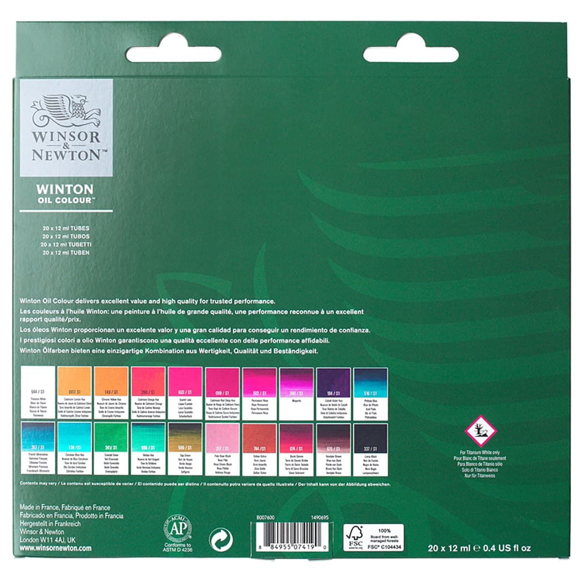 Winsor & Newton Winton Oil Painting Sets – Pulp and Pigment PH