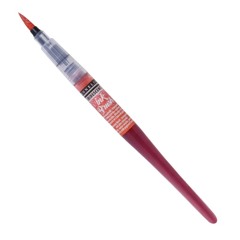Sennelier Watercolor Ink Brush 6.5ml Iridescent Barley Pink