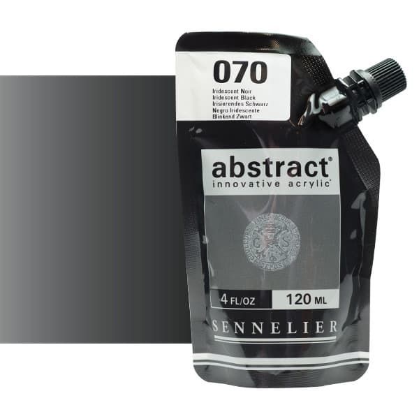 Sennelier Abstract Acrylic Iridescent Black 120ml