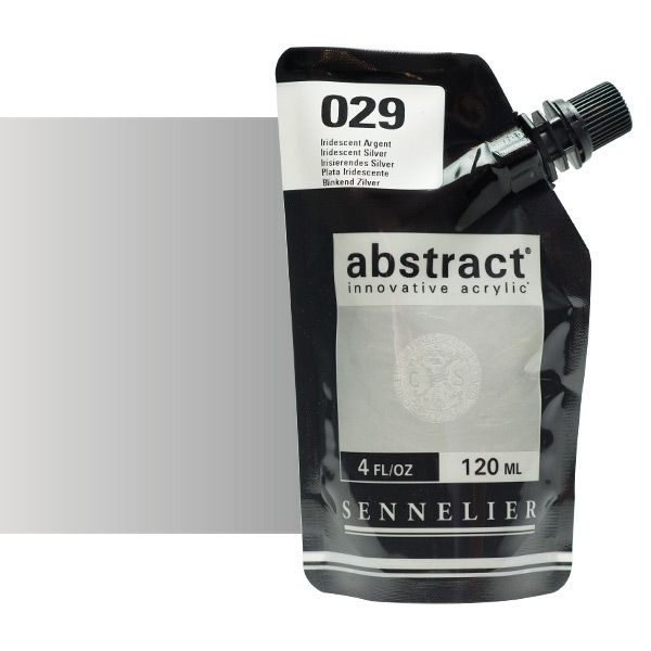 Sennelier Abstract Acrylic Iridescent Silver 120ml