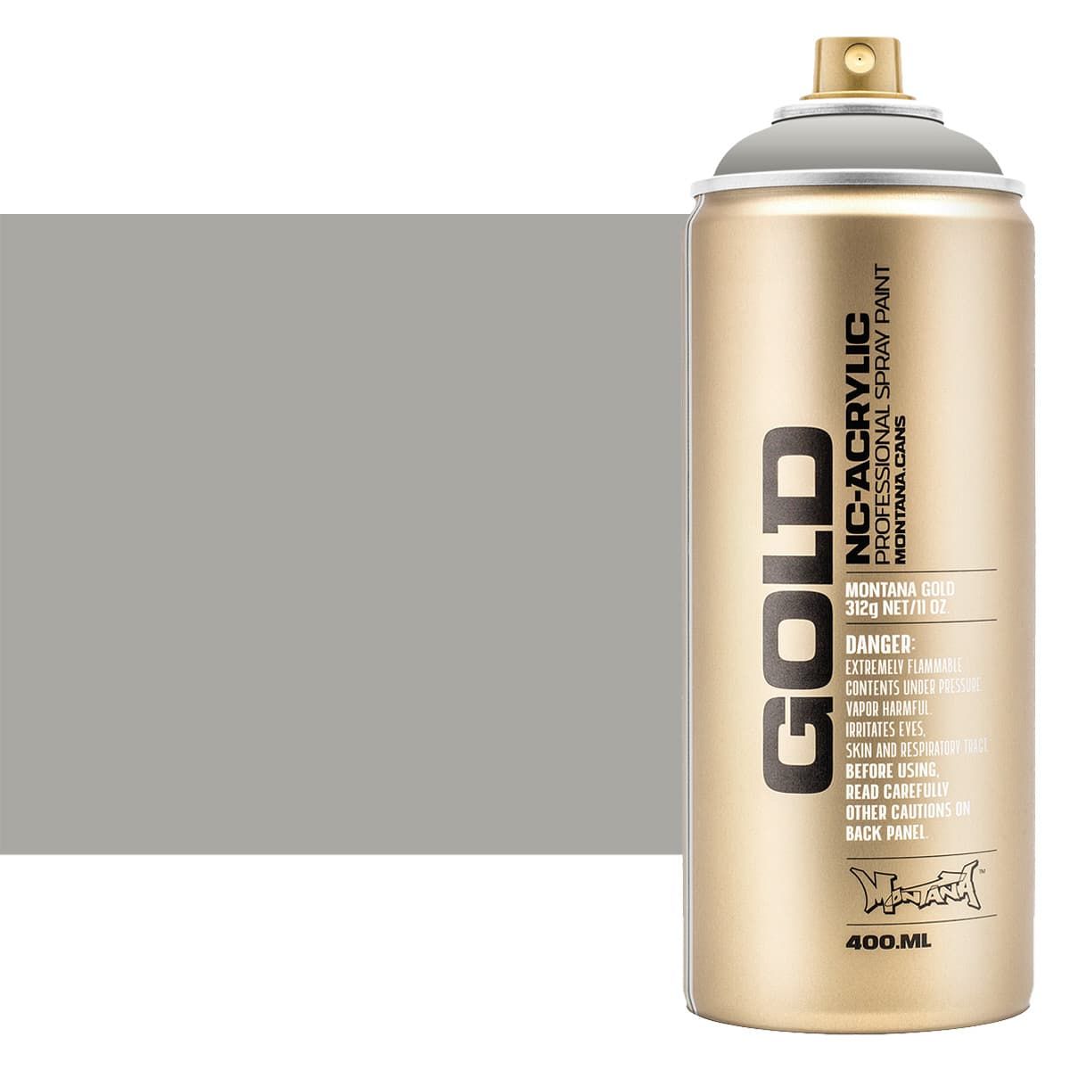 Montana GOLD Acrylic Professional Spray Paint 400 ml - Iron Curtain