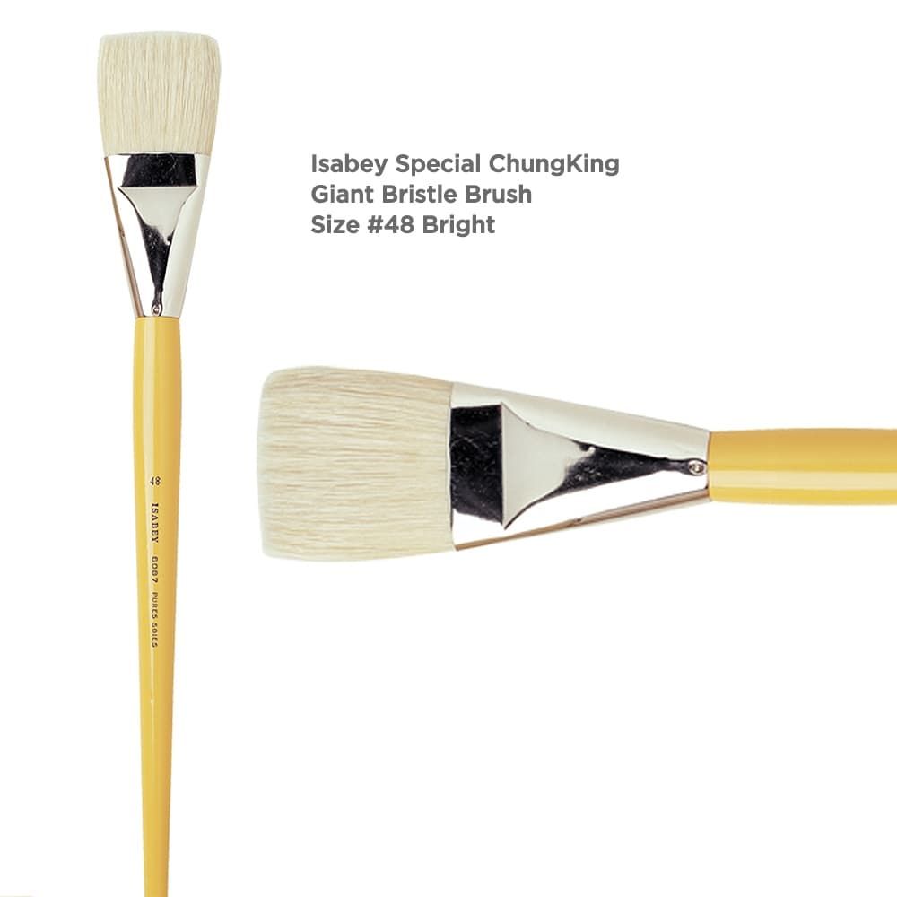 Isabey Special ChungKing Giant Bristle Brush Size #48 Bright 