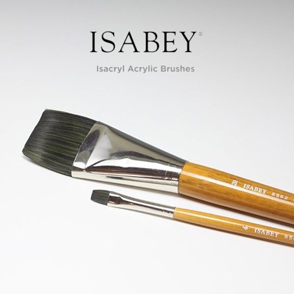 Isabey Isacryl Acrylic Brushes