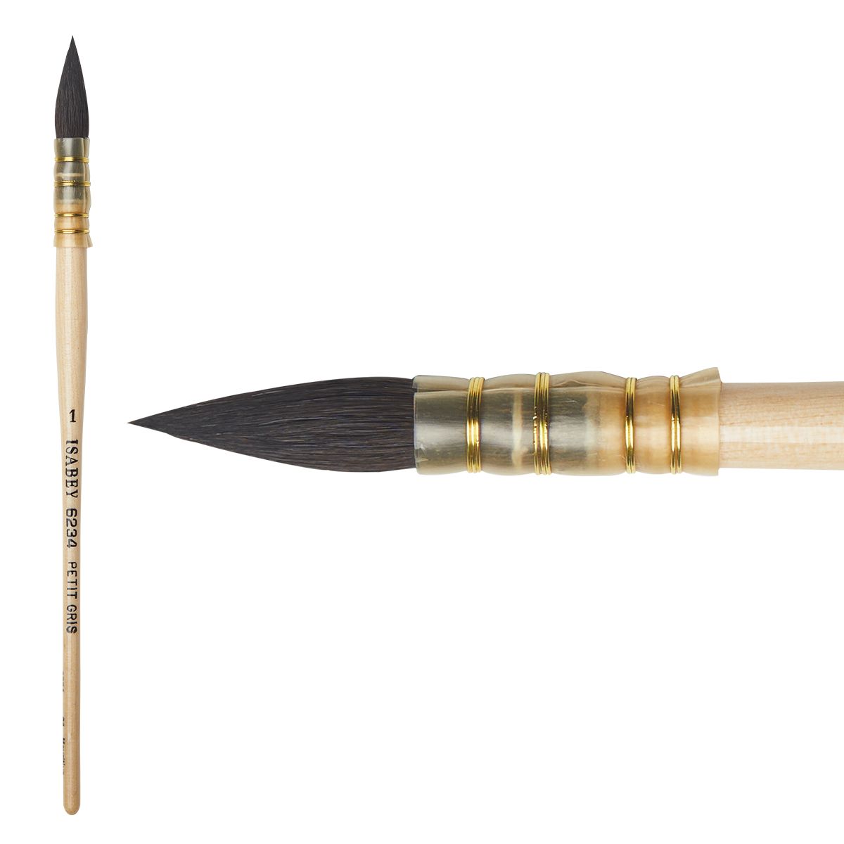 Isabey Brush Series 6234 Siberian Blue Squirrel Quill Mop 1 Jerry's