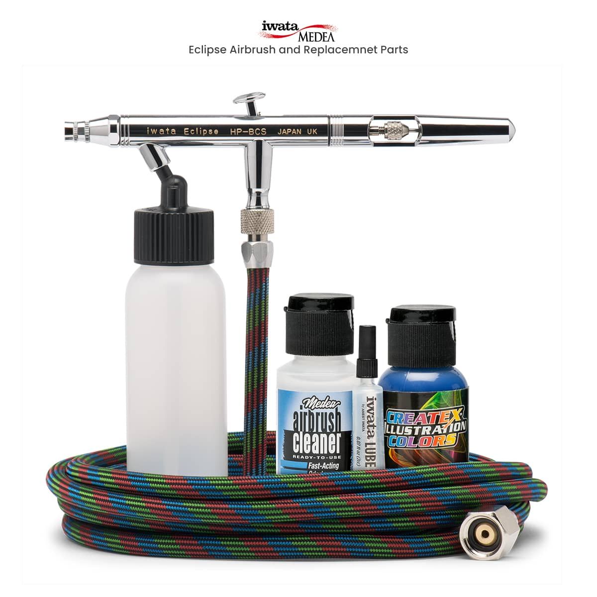Iwata Deluxe Airbrush Kit with Eclipse HP-CS - The Compleat Sculptor