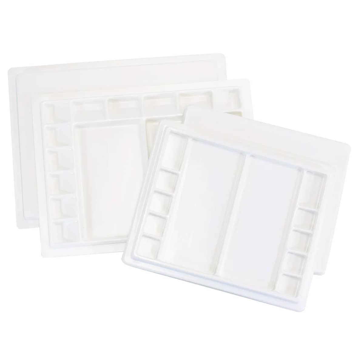 The watercolor palette is made of sturdy 2mm thick plastic