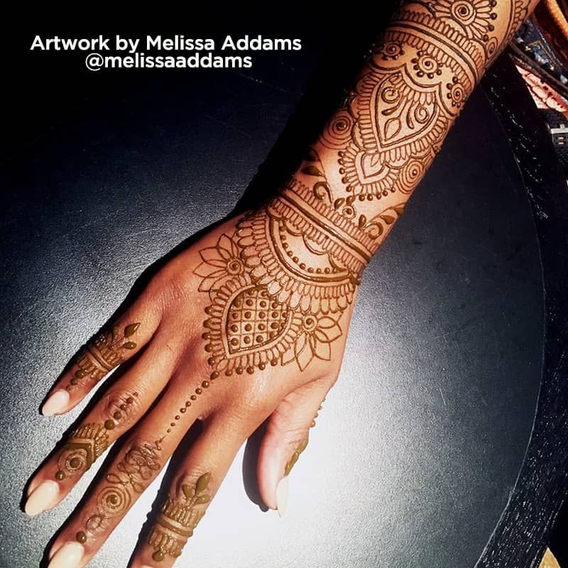 Henna Artwork by Melissa Addams @melissaaddams
