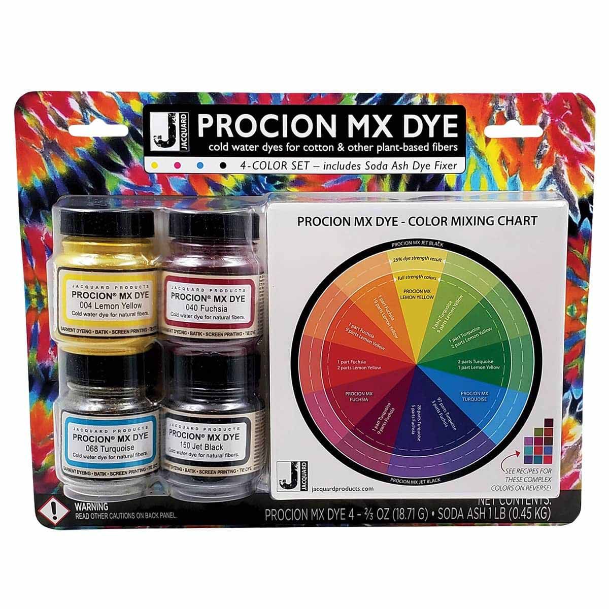 PRO MX Reactive Dye Color Card