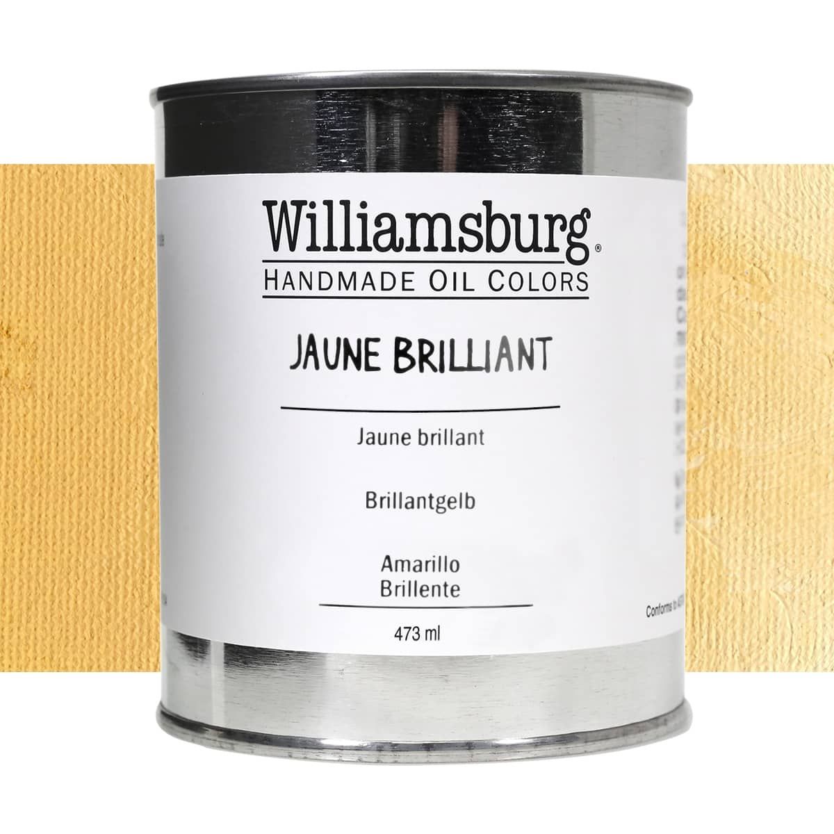 Williamsburg Handmade Oil Paint Juane Brilliant, 473ml Can Jerry's
