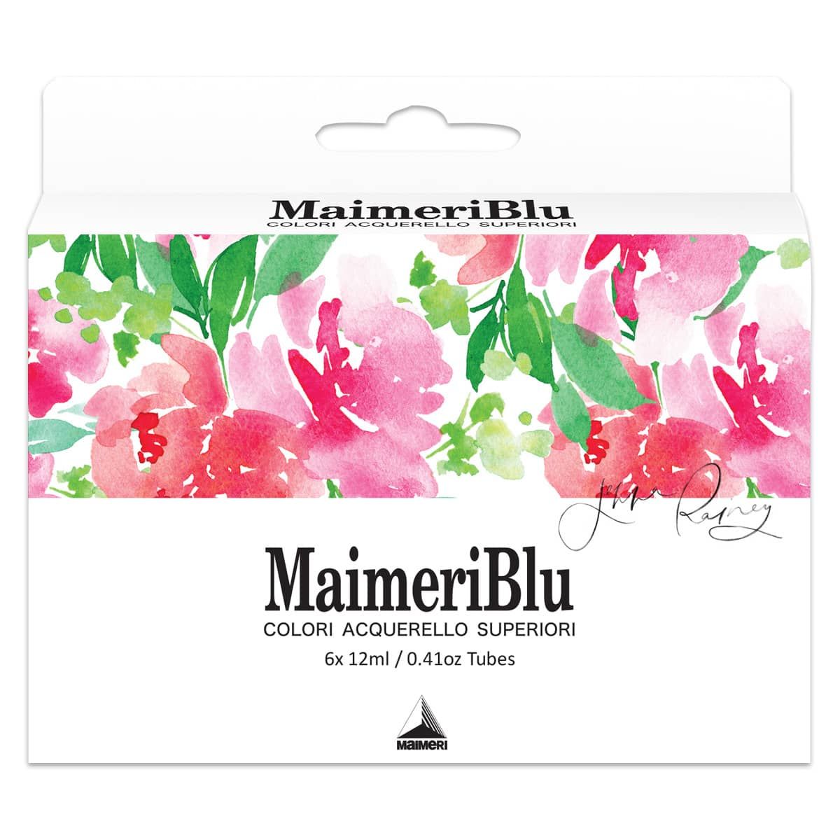 Maimeri Blu Artist Watercolor - Jenna Rainey Colors, Set of 6, Tubes