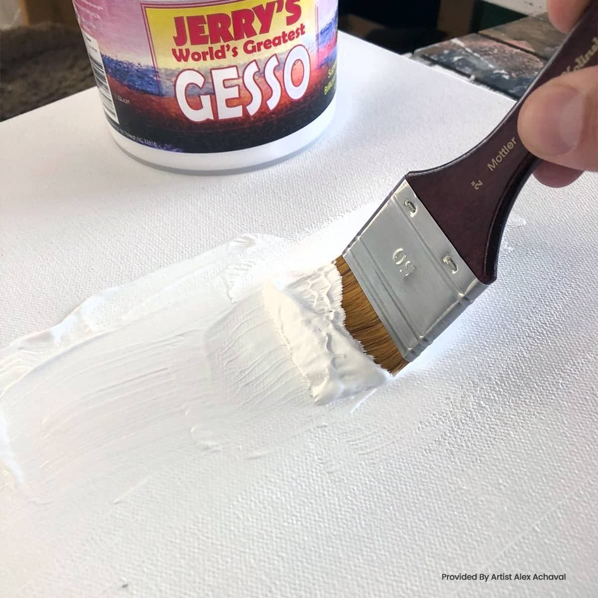 White Gesso. Primer of acrylic resin by Vallejo.