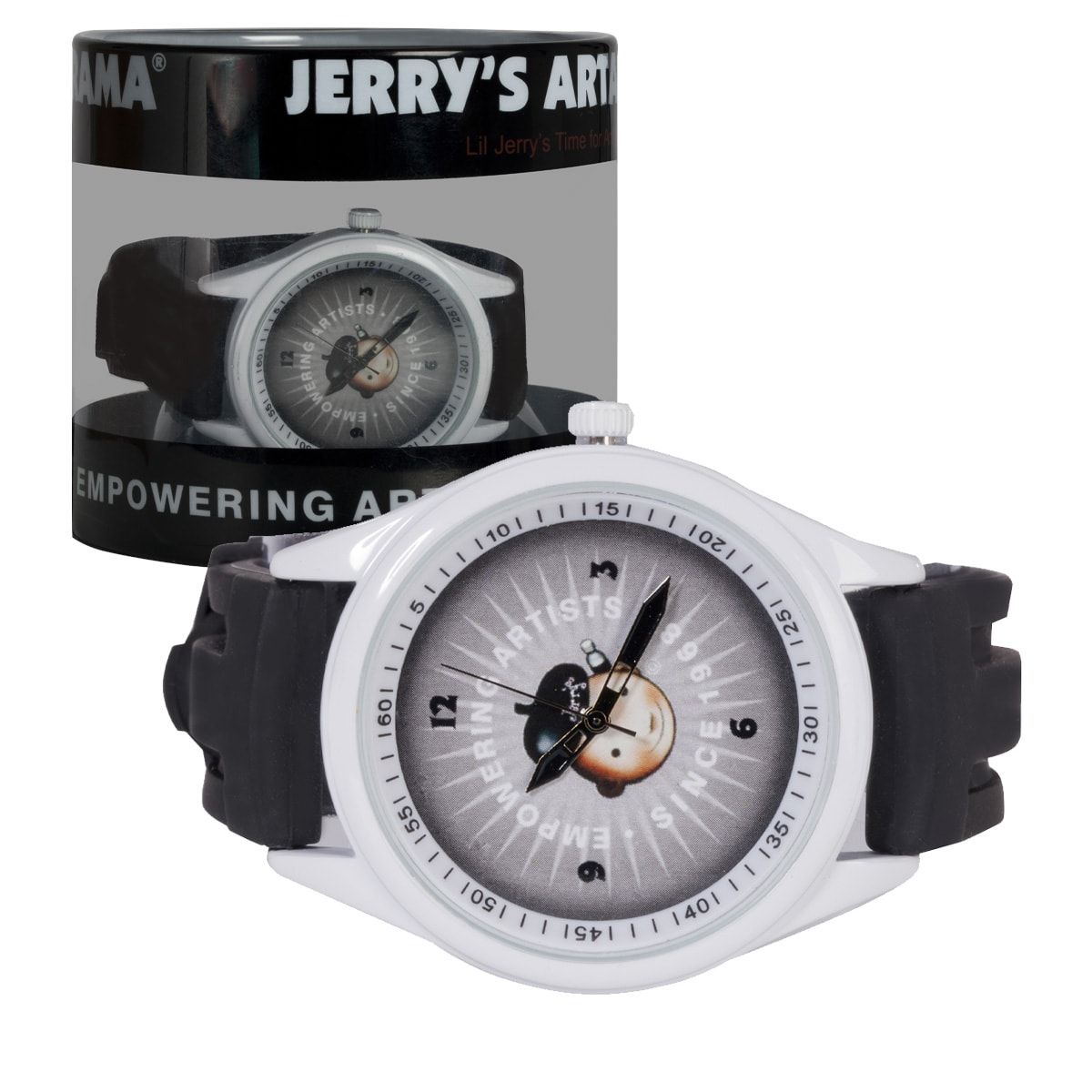 Jerry's Logo Artist Wrist Watch, Black Jerry's Artarama