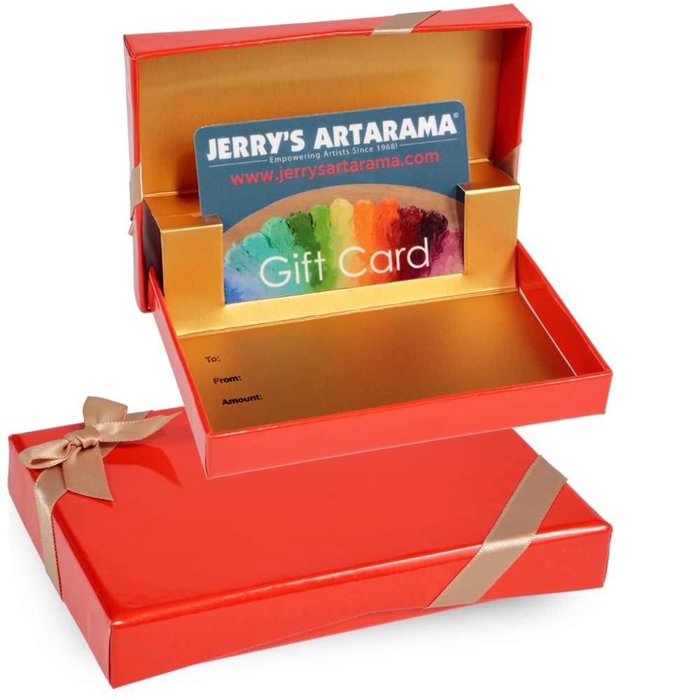 Jerry's Gift Cards - Mailed- Re-Loadable, Gift Box