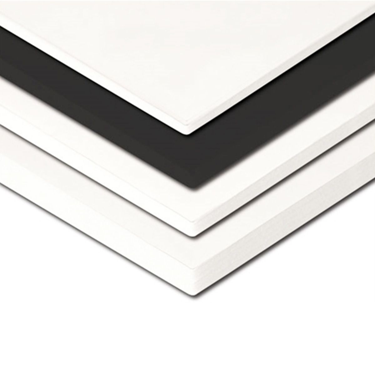 Pro Foam Board Box of 25 8x10" (3/16" Thick) - White