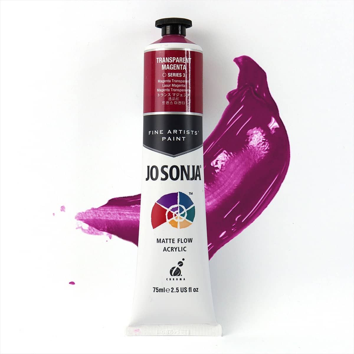 Jo Sonya Titanium White Acrylic Paint 8 oz