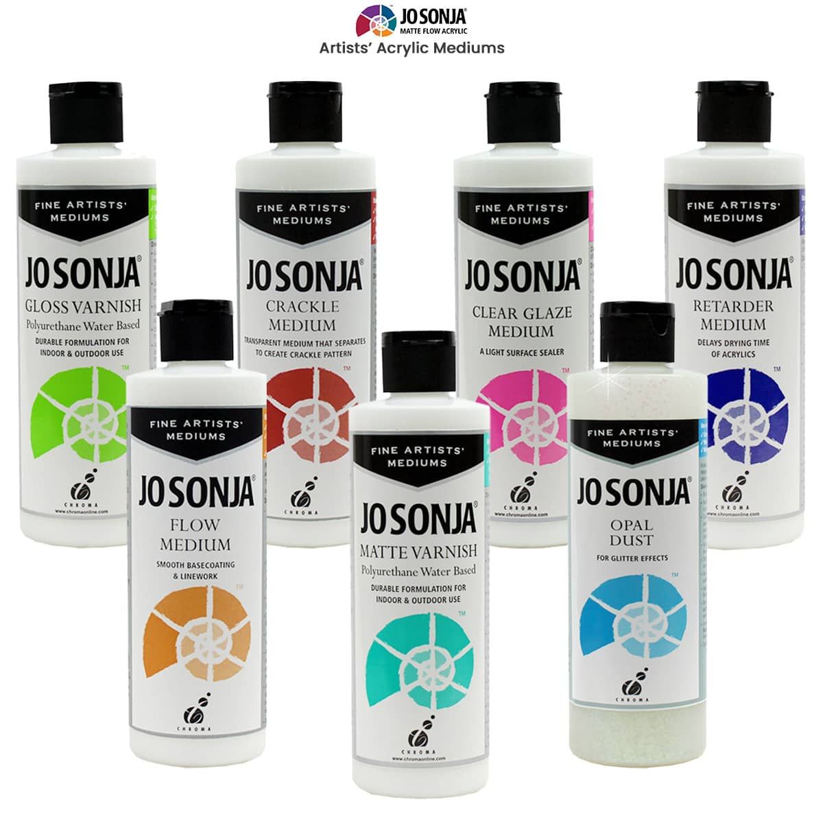 Jo Sonja Textile Medium - 8oz Bottle