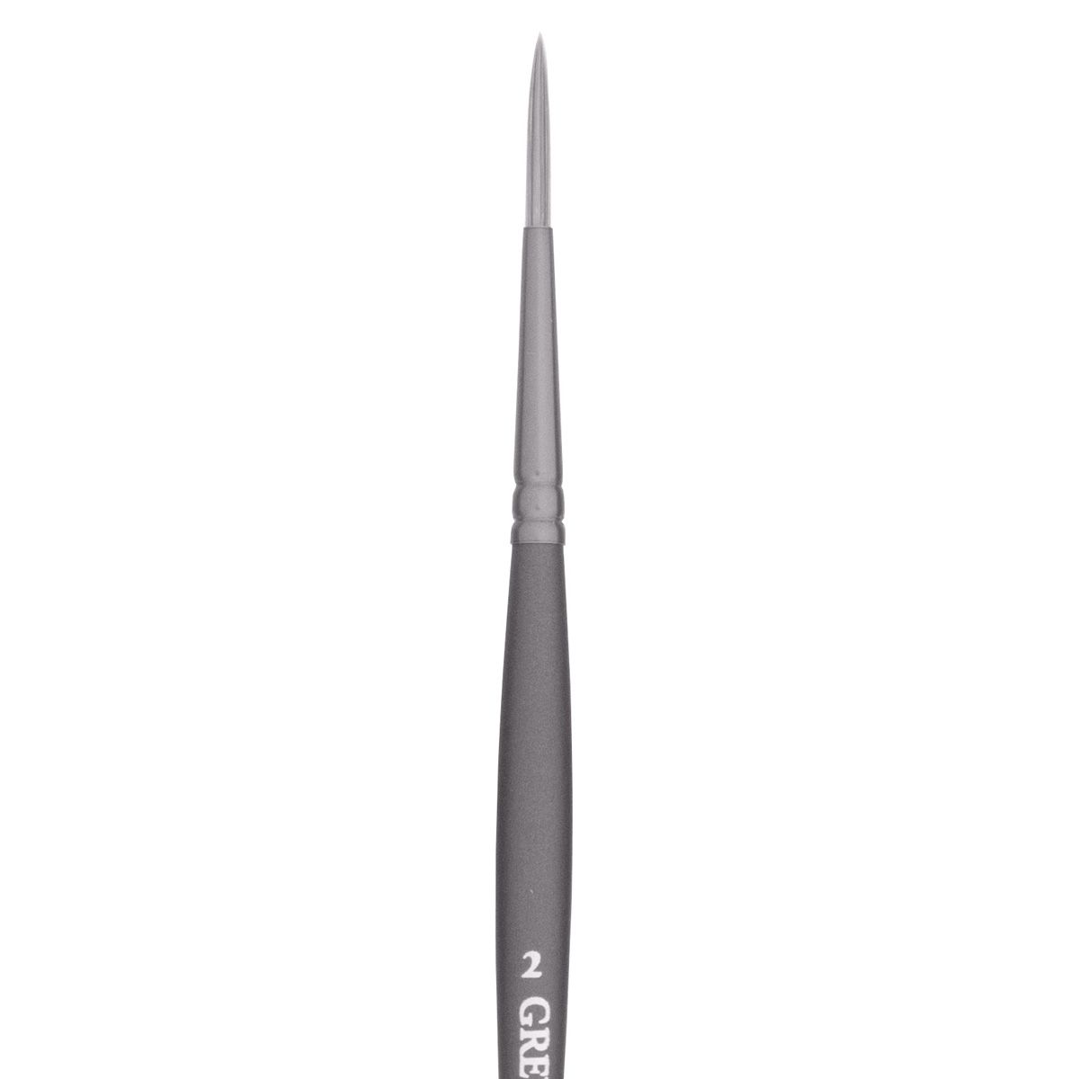 Jack Richeson Grey Matters Series 9815 Sz 2 Synthetic Signing Brush Close Up