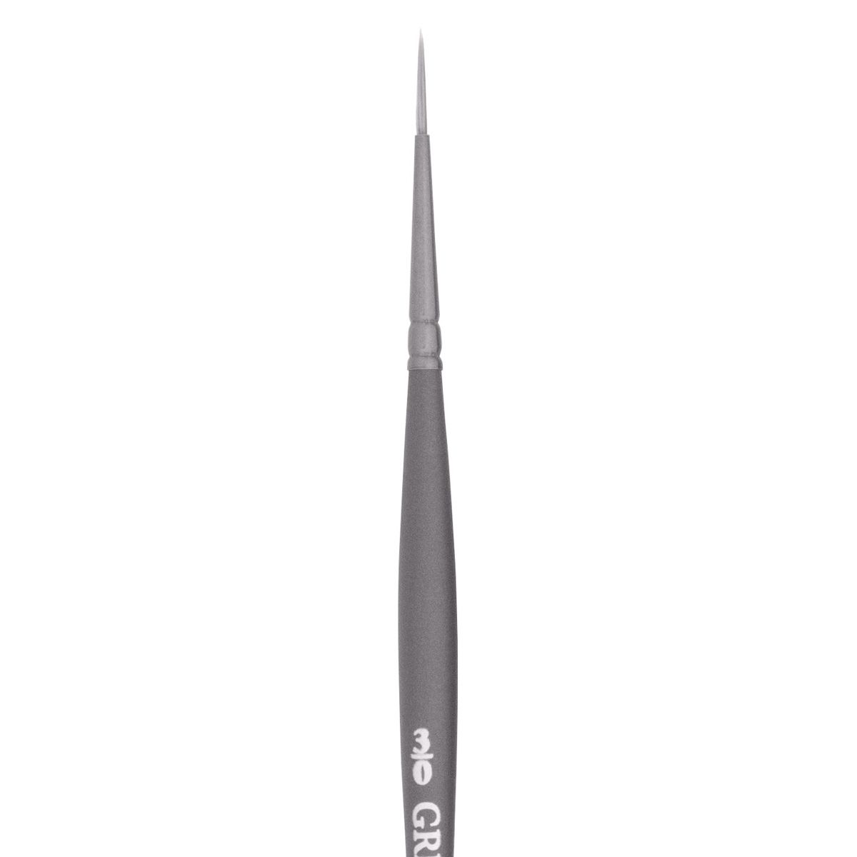 Jack Richeson Grey Matters Series 9815 Sz 3/0 Synthetic Signing Brush Close Up