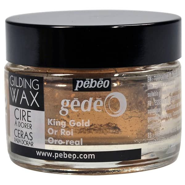 Pebeo Gedeo 30ml - Gilding Wax King Gold
